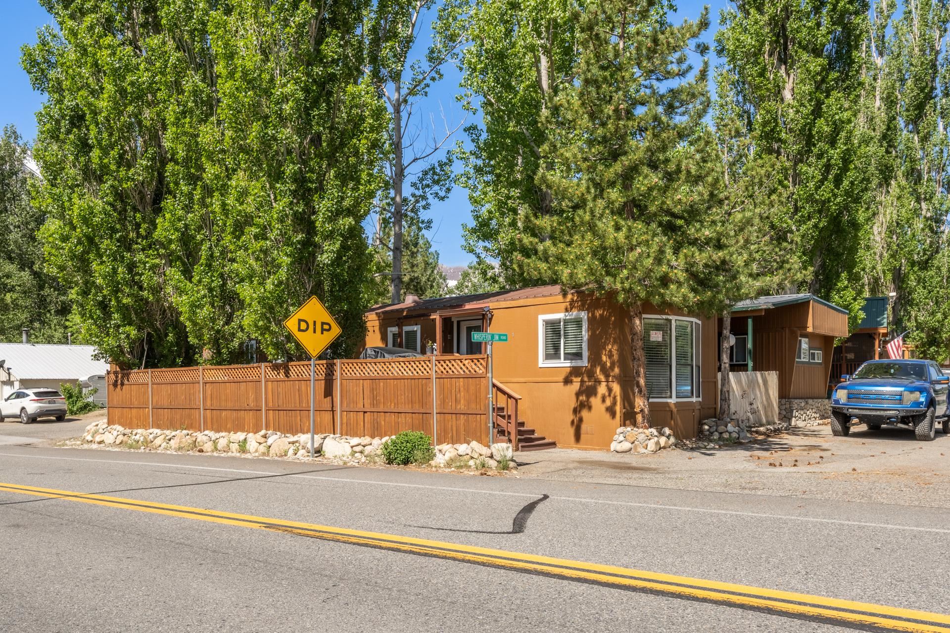 515 South Landing Road Crowley Lake, CA 93546 - Photo 38 of 41 front view of a house with a street