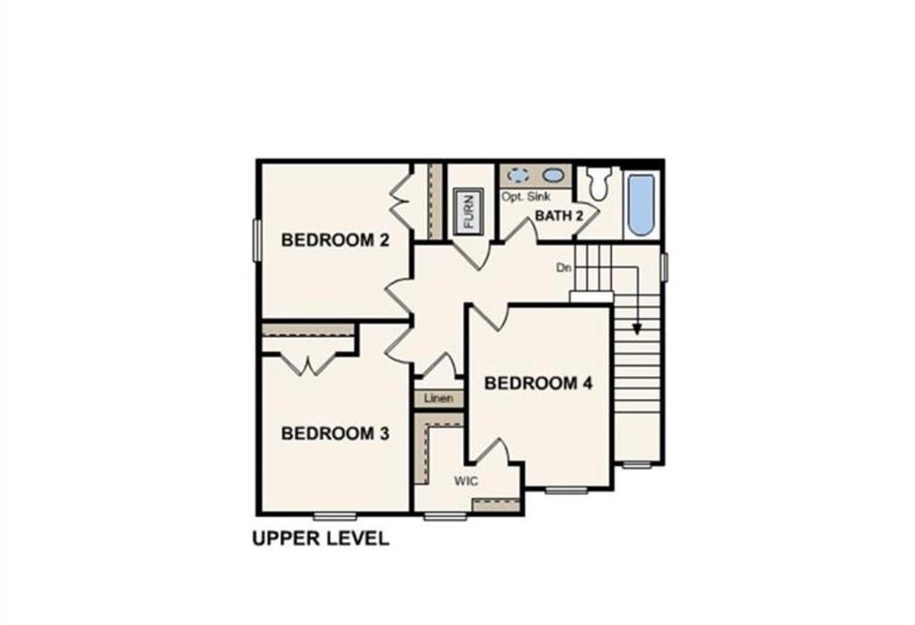 16843 Bristle Cone Way Conroe, TX 77302 - Photo 40 of 40 Second Floor
Floor Plan
