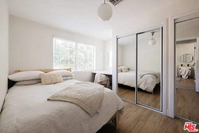 a view of a terrace with a garden