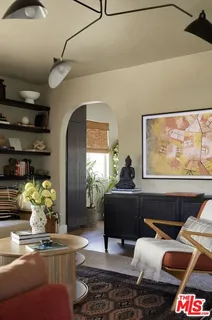a kitchen with lots of counter top space