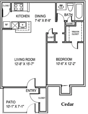 $1,270 | 851 Threadneedle Street, Unit 303, Houston, TX 77079