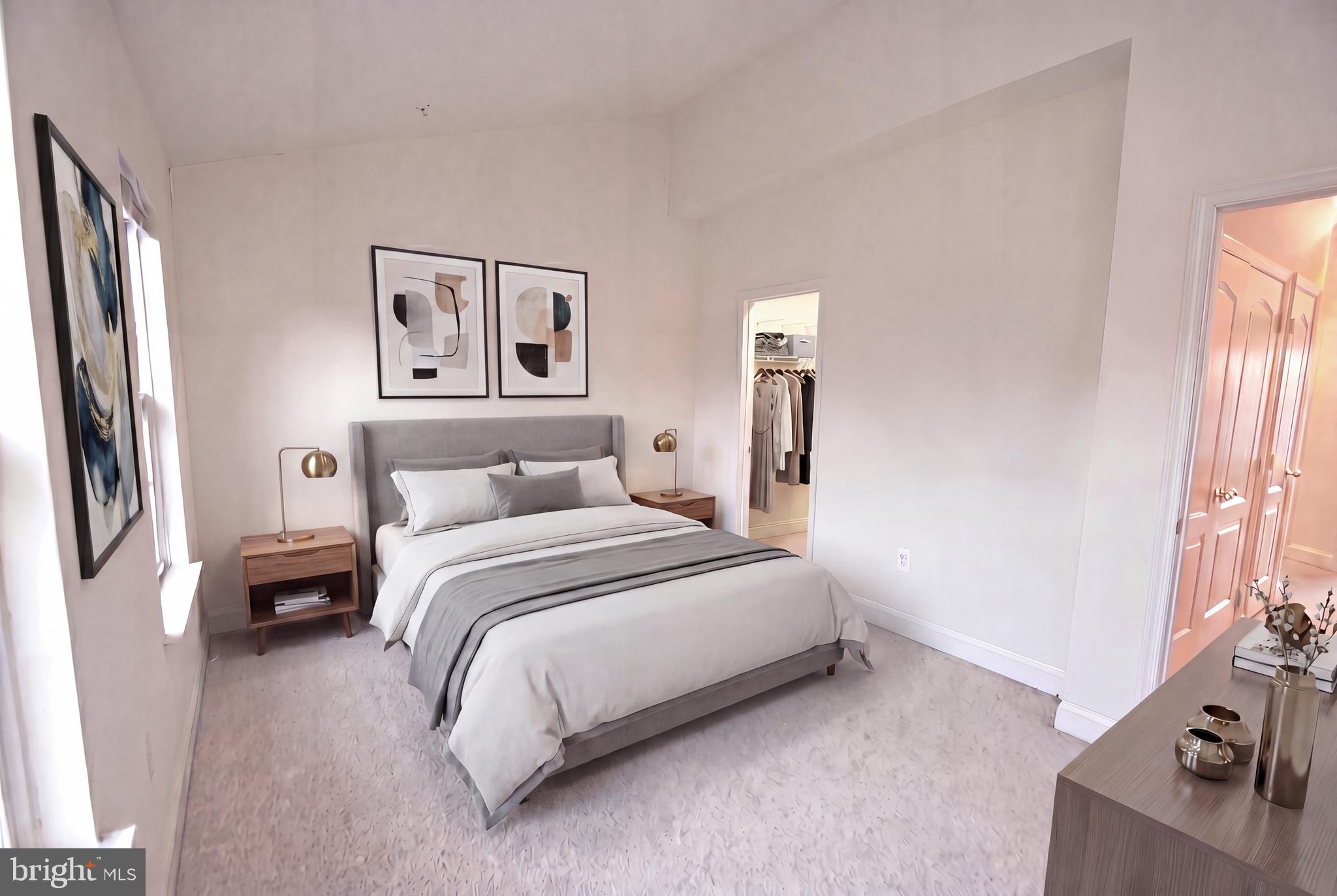 2133 Clark Place Silver Spring, MD 20910 - Photo 12 of 19 BRIGHT MASTER BEDROOM