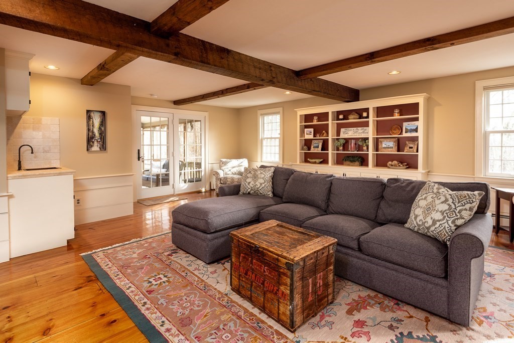 170 Saddle Hill Road Hopkinton, MA 01748 - Photo 13 of 31 a living room with furniture and a large window