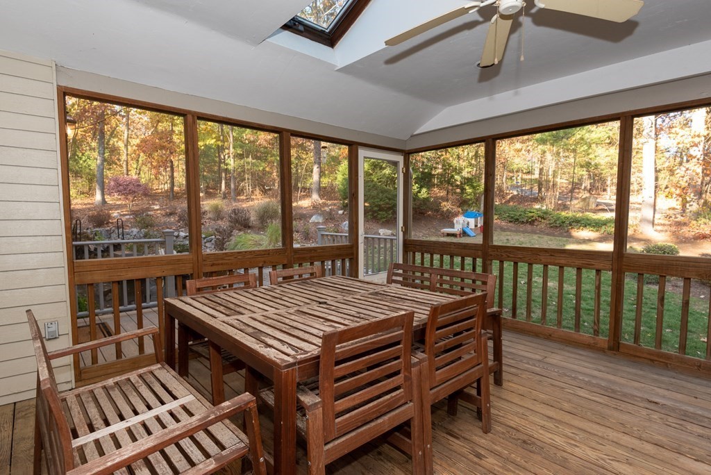170 Saddle Hill Road Hopkinton, MA 01748 - Photo 14 of 31 a view of a balcony with wooden floor