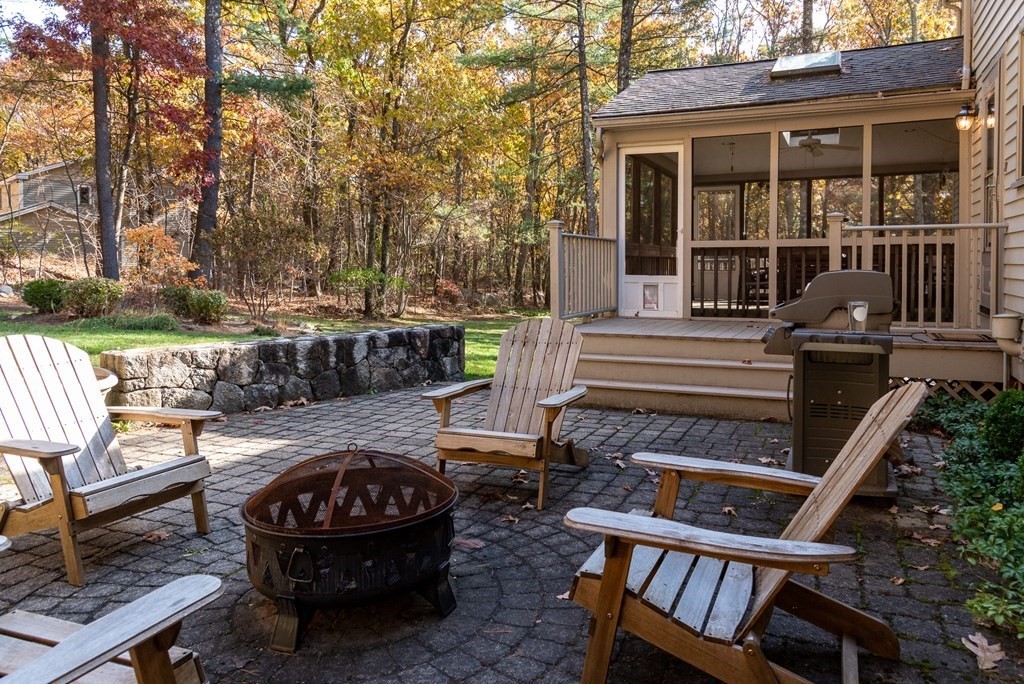 170 Saddle Hill Road Hopkinton, MA 01748 - Photo 28 of 31 a view of a house with backyard and sitting area