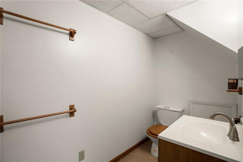 3323 Shady Ave Extension Pittsburgh, PA 15217 - Photo 33 of 45 a bathroom with a sink and toilet