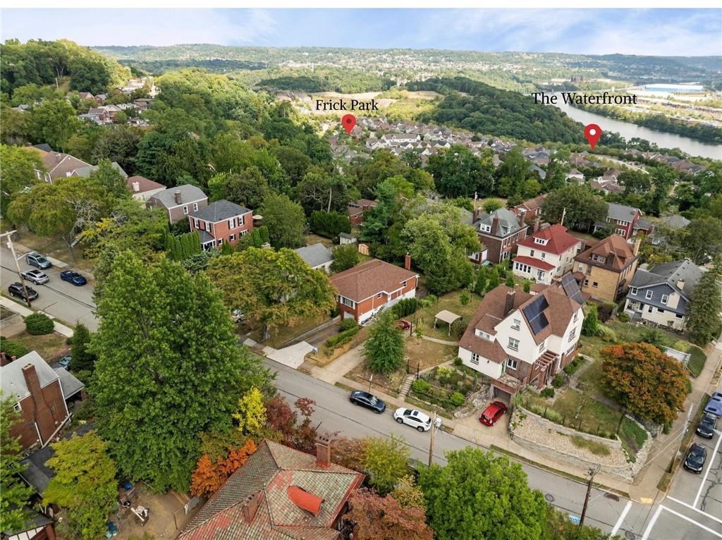 3323 Shady Ave Extension Pittsburgh, PA 15217 - Photo 40 of 45 an aerial view of multiple house