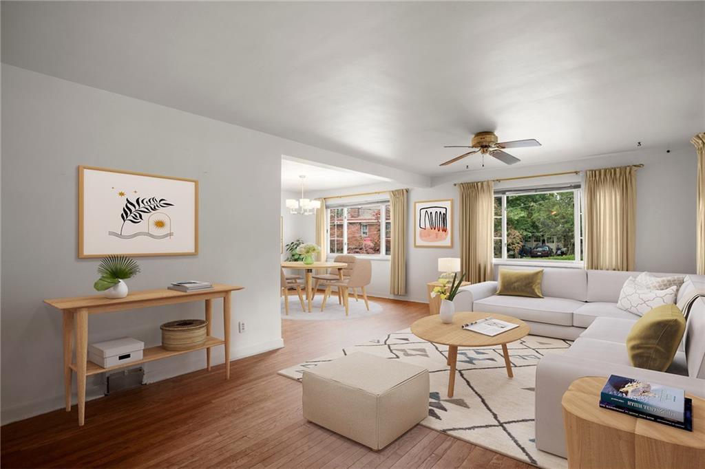 3323 Shady Ave Extension Pittsburgh, PA 15217 - Photo 6 of 45 a living room with furniture and window