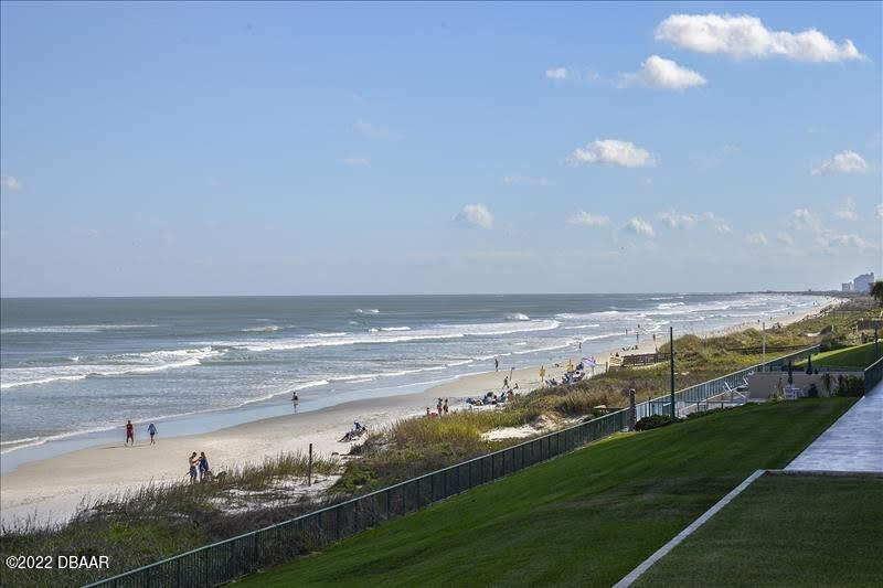 4555 South Atlantic Avenue, Unit 4207 Ponce Inlet, FL 32127 - Photo 30 of 33 a view of an ocean and beach