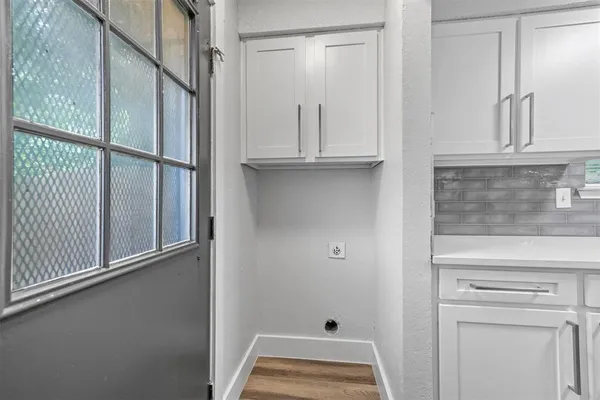 a view of front door