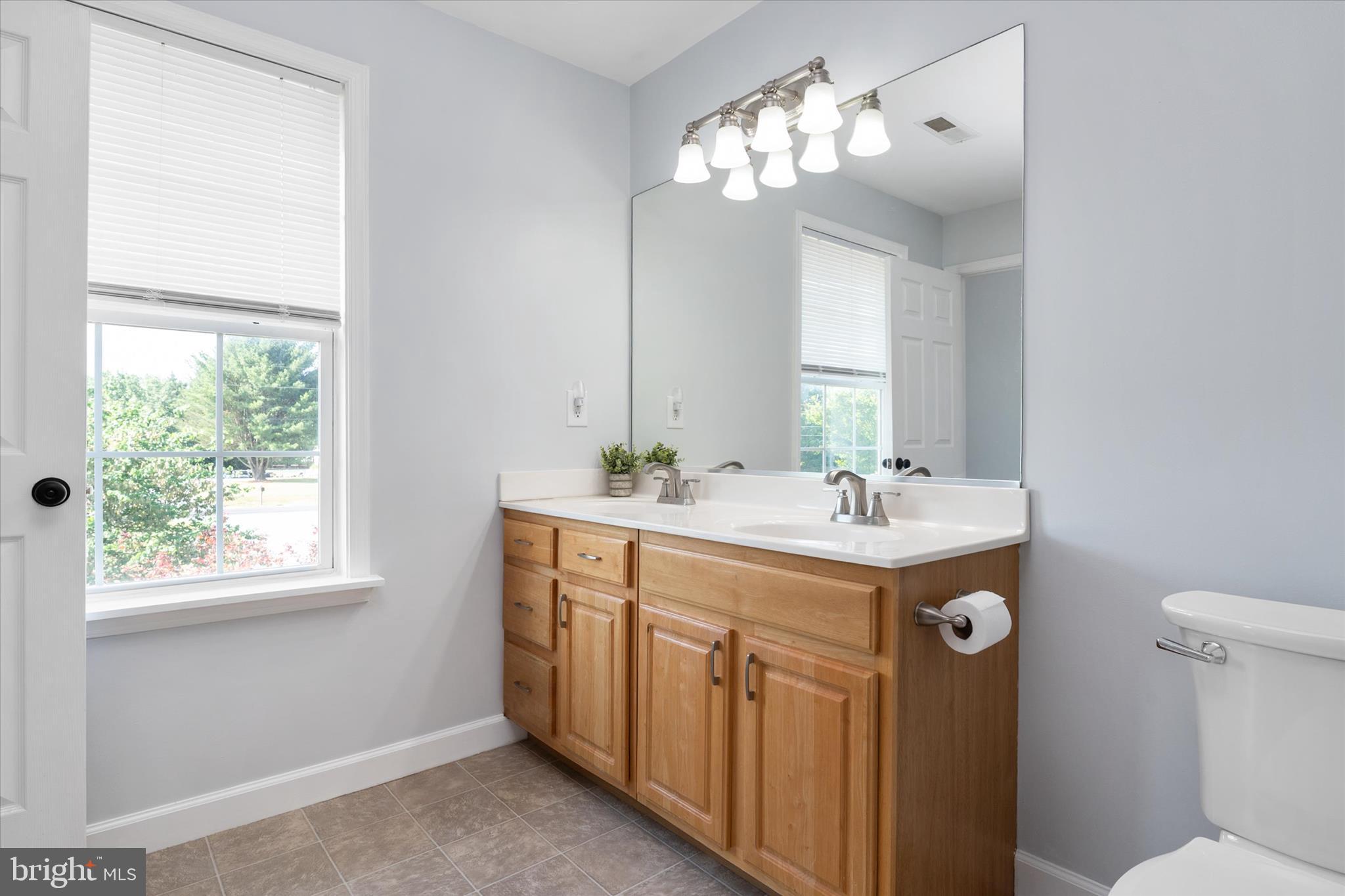913 Clark Corner Road Centreville, MD 21617 - Photo 29 of 66 a bathroom with a sink and a mirror