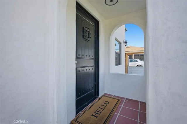 a view of an entryway