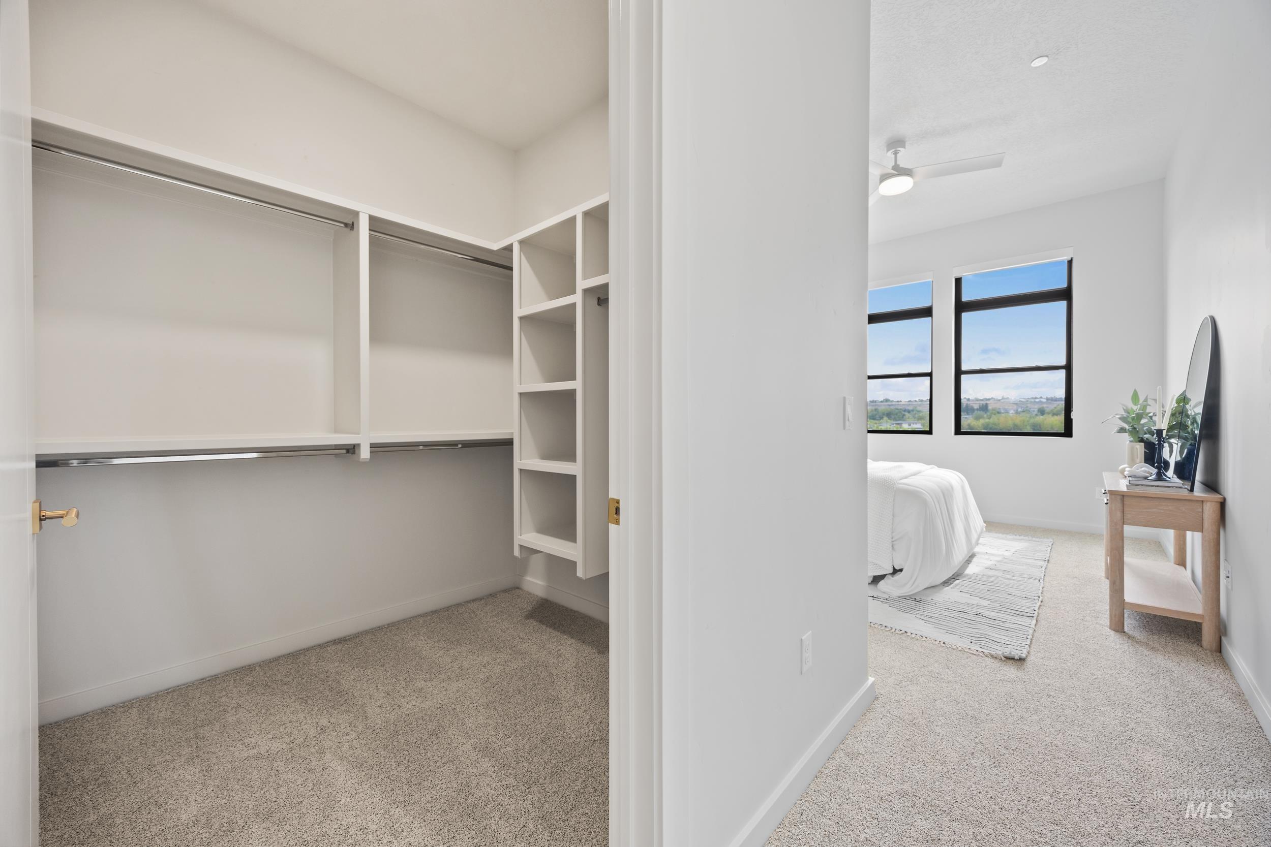 4340 East Haystack Street, Unit 305 Boise, ID 83716 - Photo 17 of 50 Spacious closet with light carpet