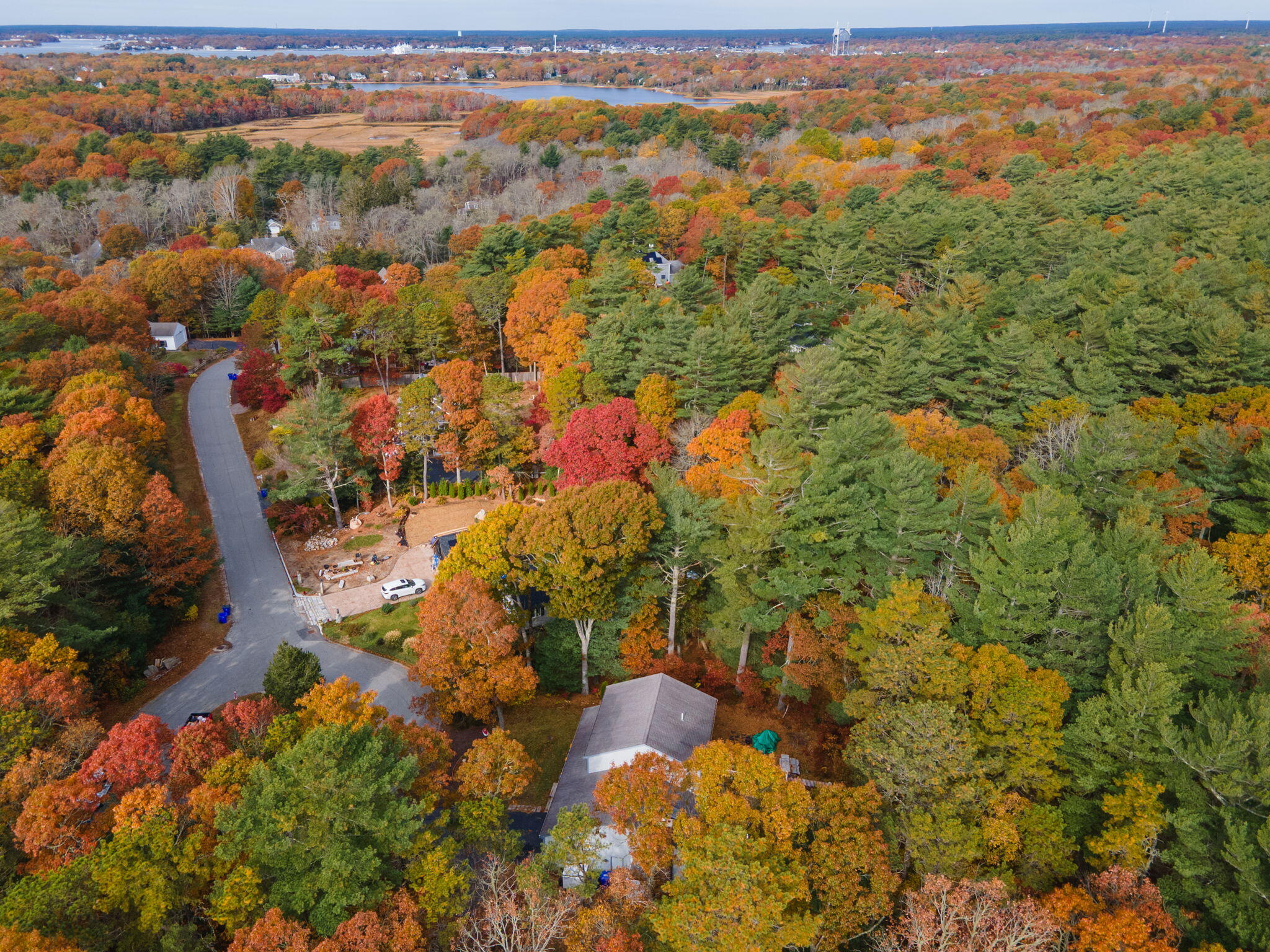 12 Beachwood Road Bourne, MA 02532 - Photo 47 of 64 a view of city and mountain