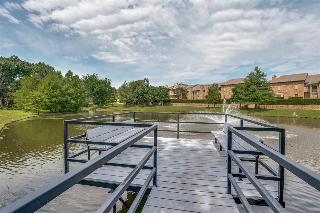 14277 Preston Road, Unit 1012 Dallas, TX 75254 - Photo 13 of 13 Just a few steps away from your condo is this dock with seating area- great place to relax with friends