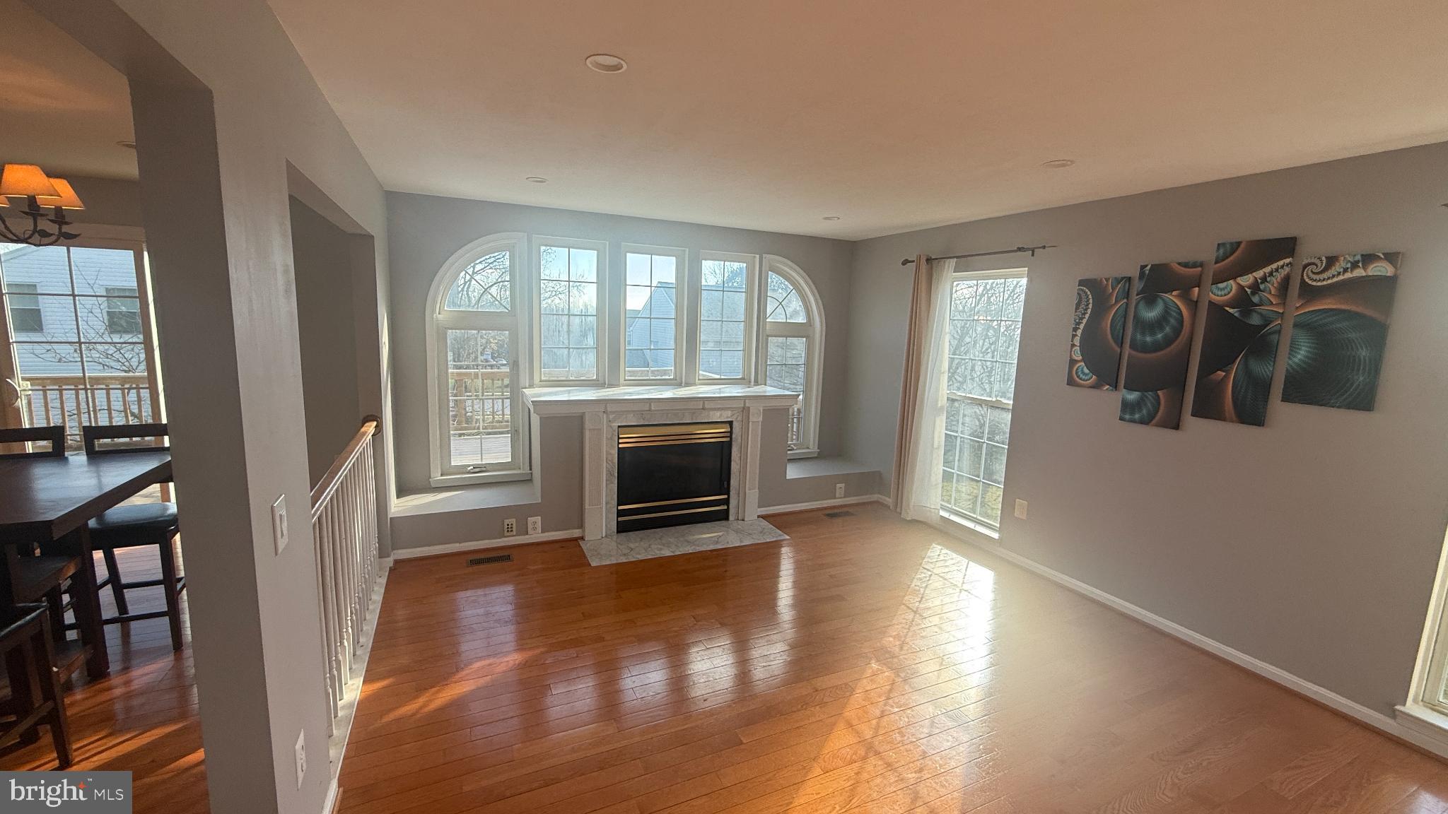 11 Hunters Forge Court Owings Mills, MD 21117 - Photo 50 of 139 a view of a livingroom with an empty space and a fireplace