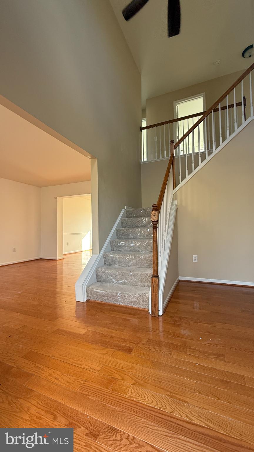 11 Hunters Forge Court Owings Mills, MD 21117 - Photo 6 of 139 a view of entryway wooden floor and front door
