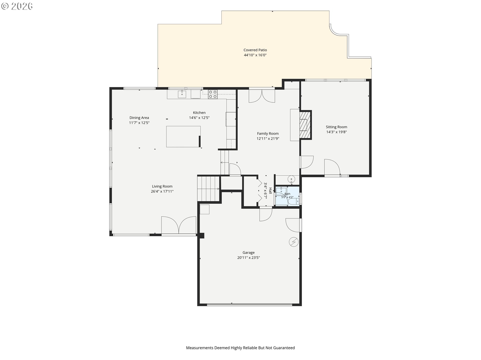 17427 Southwest Rivendell Drive Portland, OR 97224 - Photo 34 of 35 Floor Plan