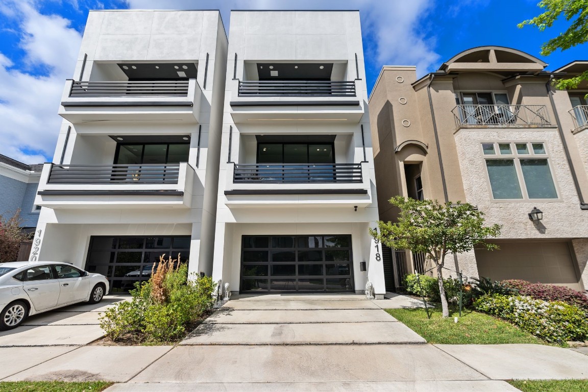 1918 Brun Street Houston, TX 77019 - Photo 1 of 43 Welcome to 1918 Brun Street, a beautifully crafted modern residence completed in 2023 by a custom home builder. This thoughtfully designed home offers three spacious bedrooms, three full bathrooms, one half bath, a two car garage, and an impressive selection of designer upgrades throughout.