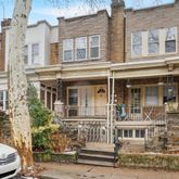 front view of a building with a street