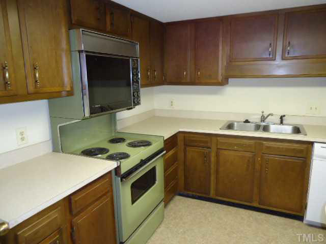 3060 Colony Road, Unit C Durham, NC 27705 - Photo 6 of 15 The kitchen has new countertops and new vinyl floor. Kitchen