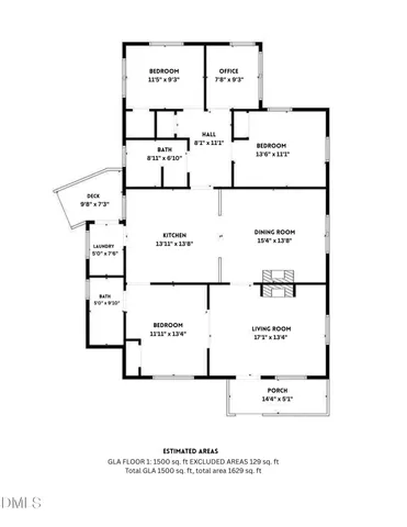 $625,000 | 1518 Echo Road, Durham, NC 27707