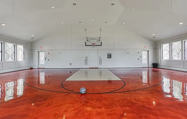 a view of a swimming pool