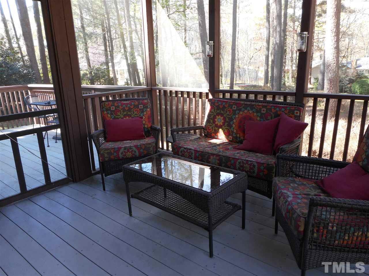 2616 Howard Road Raleigh, NC 27613 - Photo 13 of 16 a view of a two chairs in the roof deck