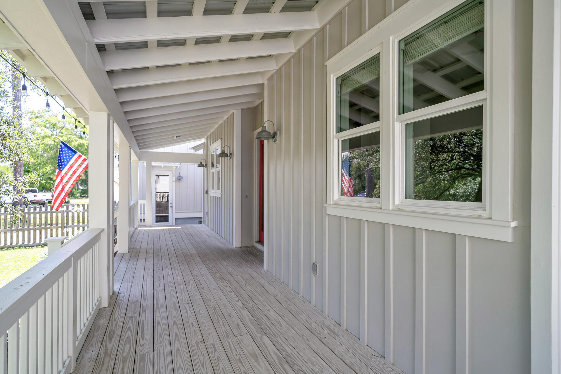 192 Buck Road Santa Rosa Beach, FL 32459 - Photo 40 of 74 a view of a balcony with wooden floor