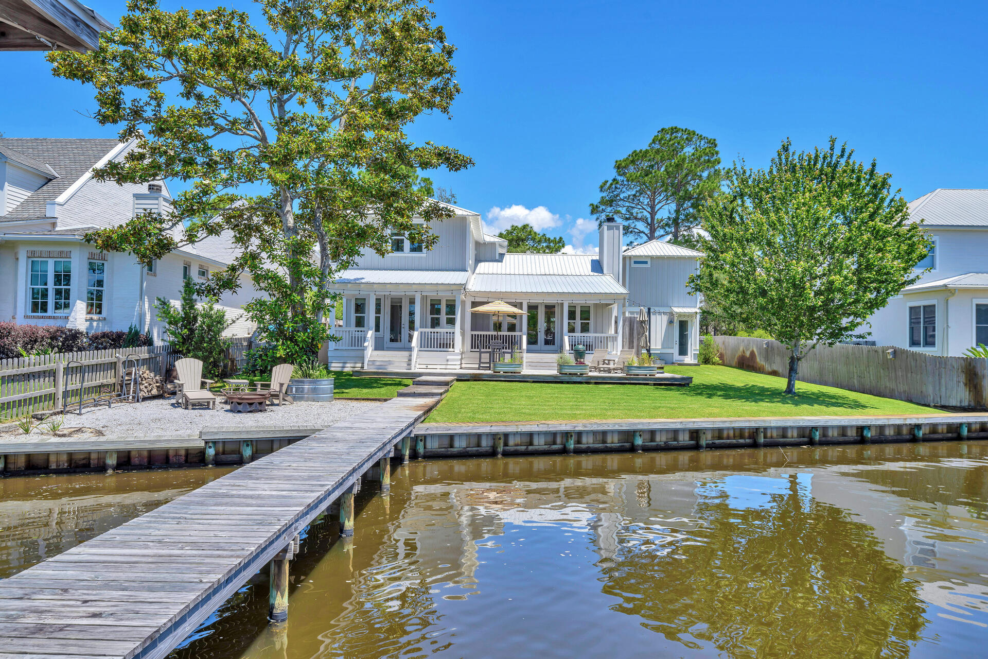 192 Buck Road Santa Rosa Beach, FL 32459 - Photo 63 of 74 a view of a house with pool and chairs