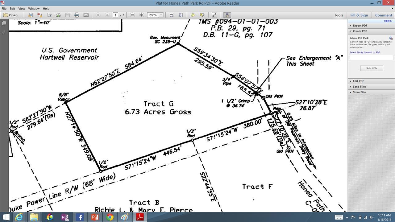 Tract G Tract G Honea Path Park Road Anderson, SC 29625 - Photo 2 of 21