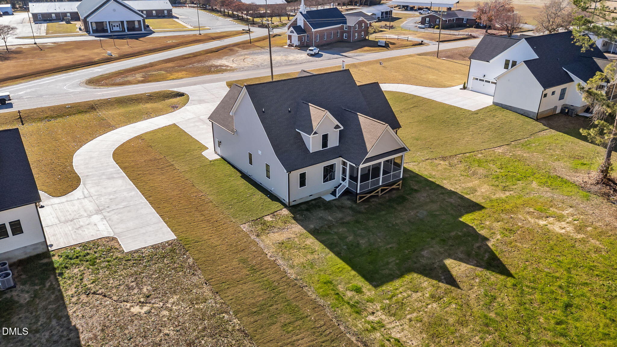 2568 Lassiter Road Four Oaks, NC 27524 - Photo 43 of 45 swimming pool view with a sitting space