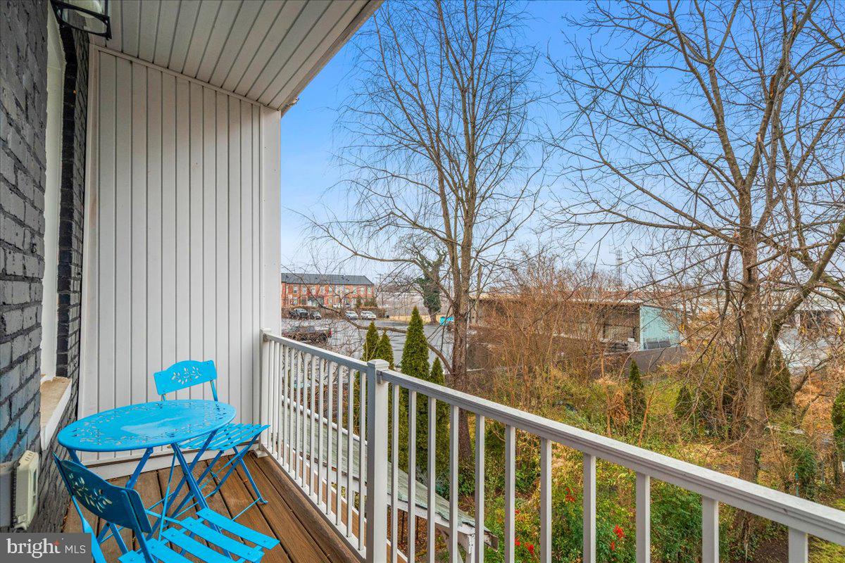 338 East Church Street Frederick, MD 21701 - Photo 24 of 54 a view of a balcony with furniture