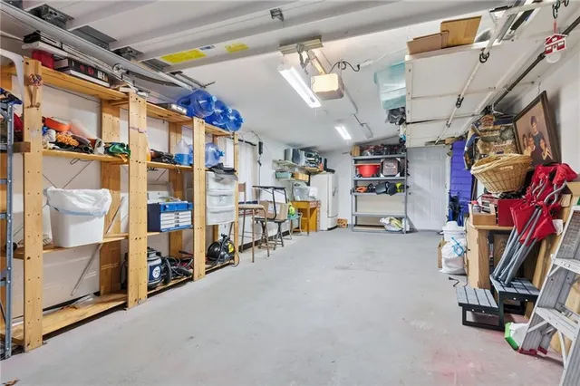 a view of storage and utility room