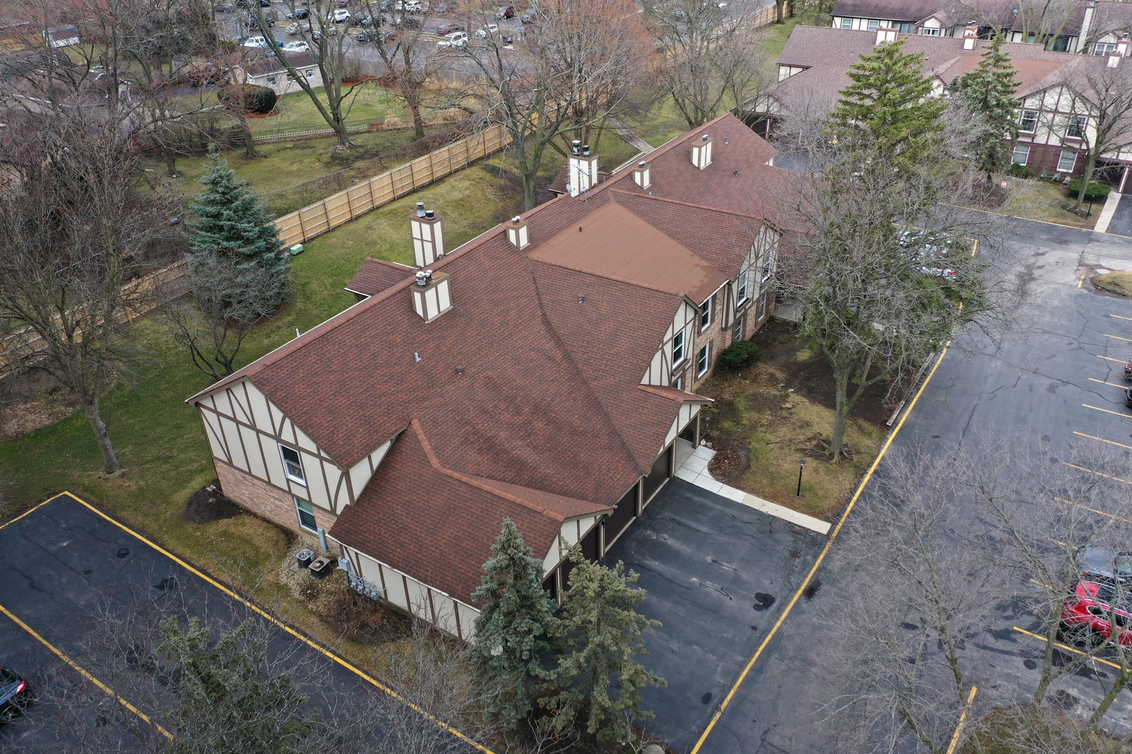 4730 Calvert Drive, Unit B2 Rolling Meadows, IL 60008 - Photo 20 of 20 a view of a house with a yard