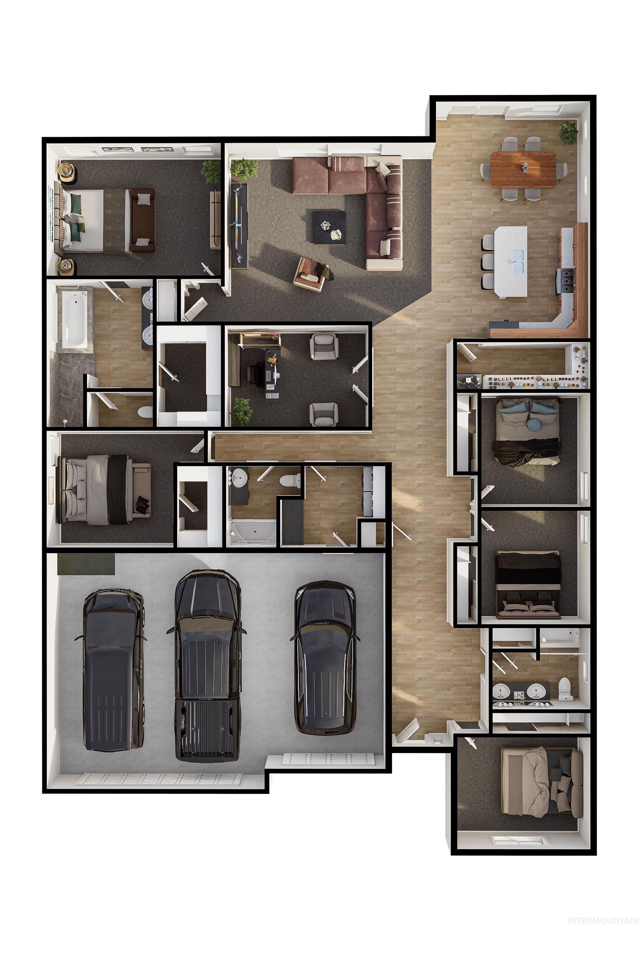 1645 Haystack Emmett, ID 83617 - Photo 33 of 33 Floor plan