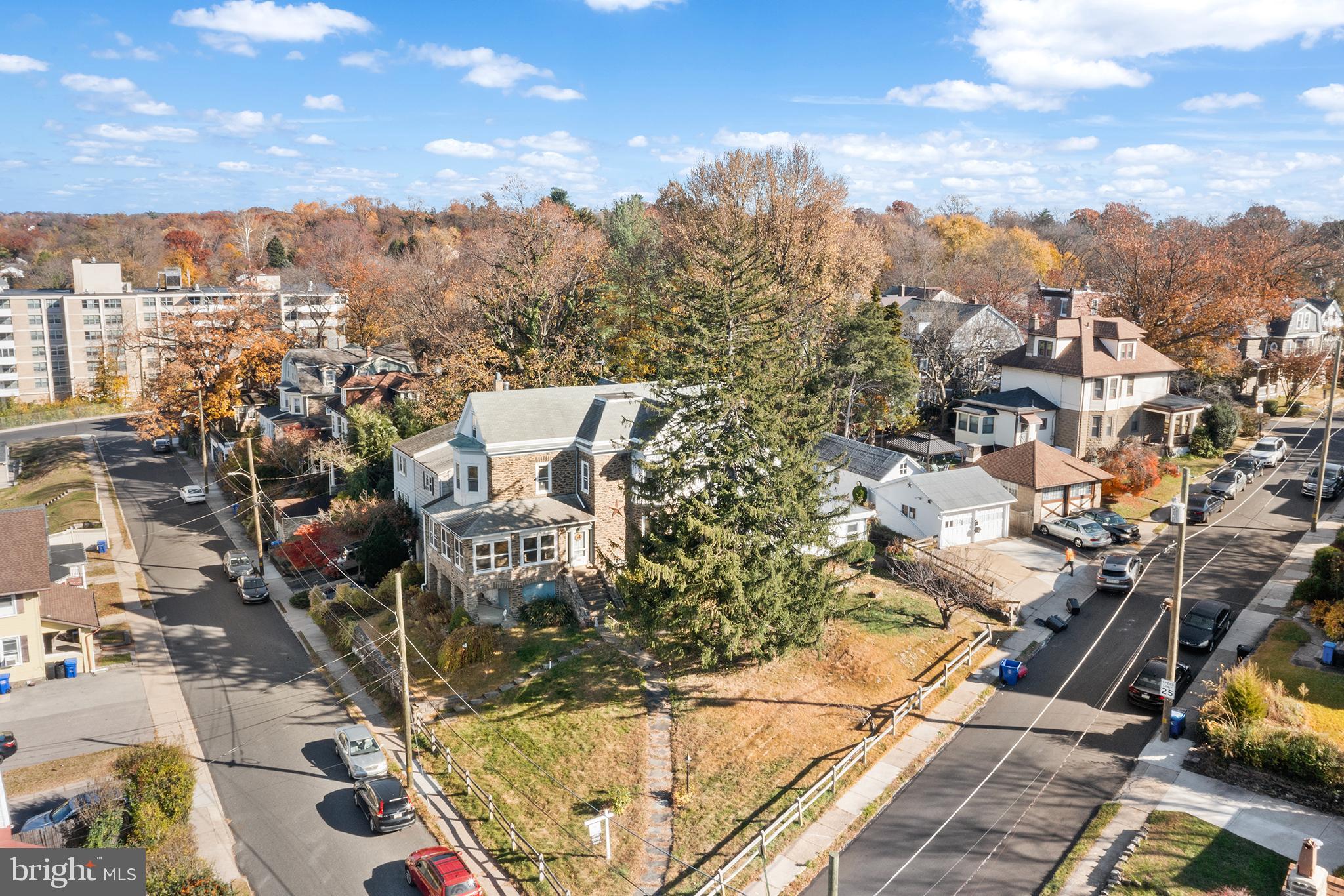 7301 Chestnut Avenue, Unit 1 Elkins Park, PA 19027 - Photo 22 of 22 an aerial view of multiple house