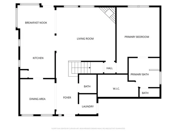 a picture of a floor plan