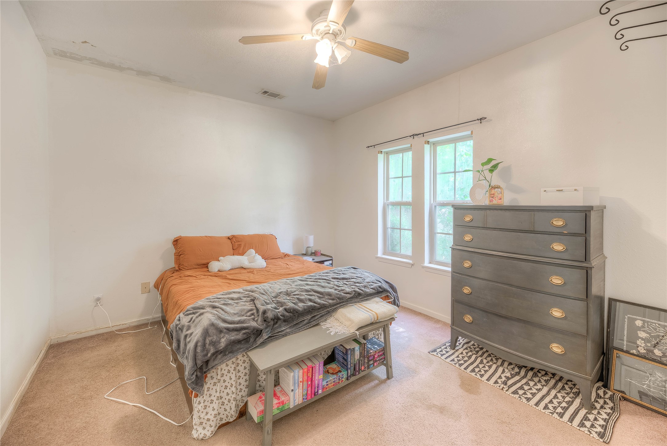 110 Happy Trails Road Coldspring, TX 77331 - Photo 25 of 49 Primary bedroom in guest home