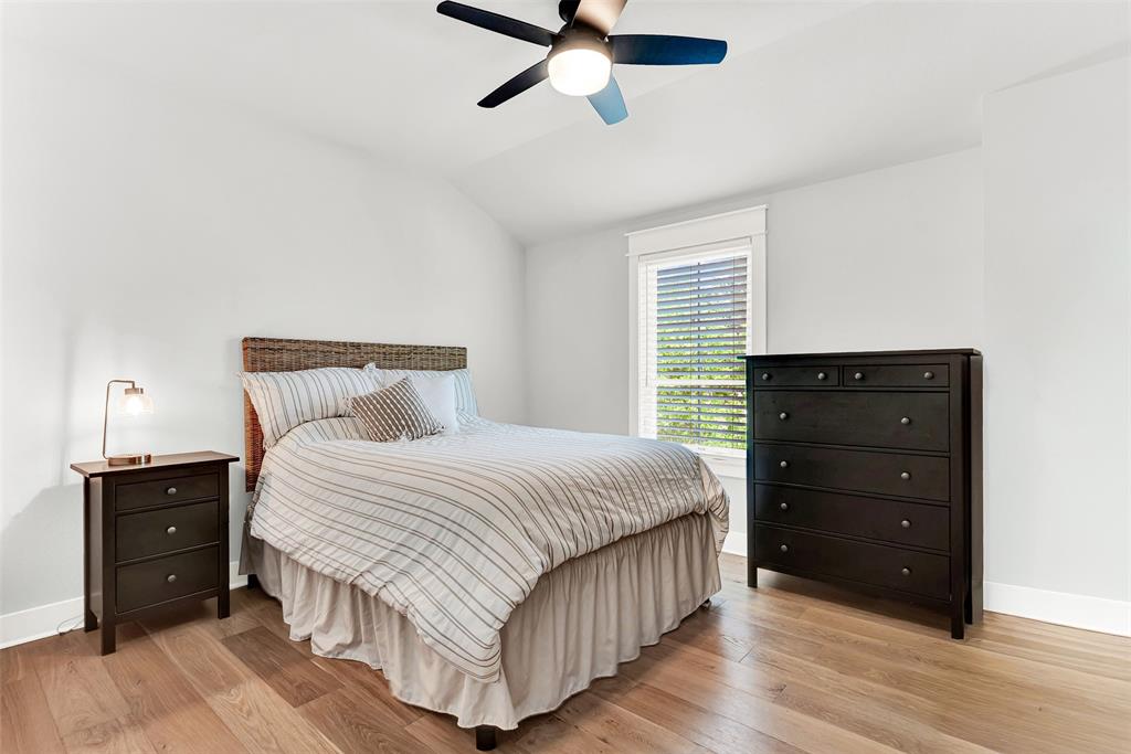 452 Jones Street Grapevine, TX 76051 - Photo 26 of 38 Bedroom 3 is near the stairs and the flex room.