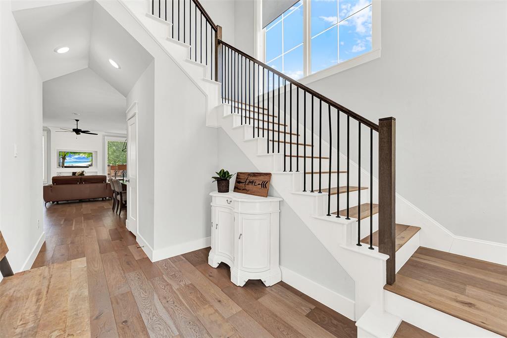 452 Jones Street Grapevine, TX 76051 - Photo 4 of 38 You'll also notice just how light and bright the home is! Large windows flood the rooms with natural light.