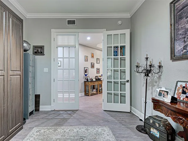 a kitchen with stainless steel appliances a refrigerator stove and sink