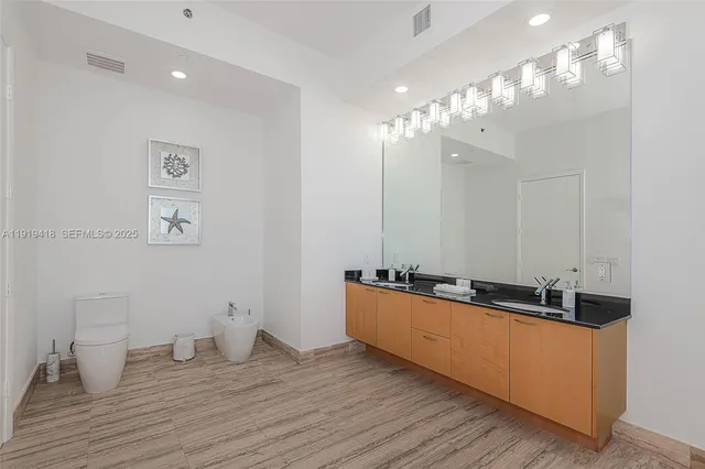 a view of a city from a balcony