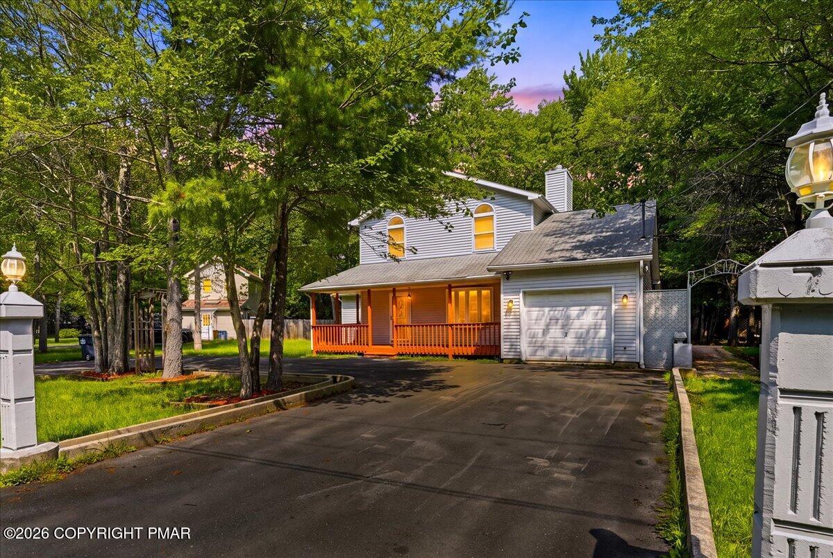 Front Exterior Twilight