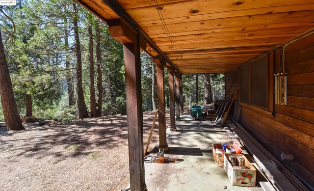 a view of room with large window