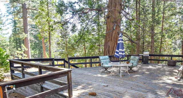 a view of outdoor space with seating