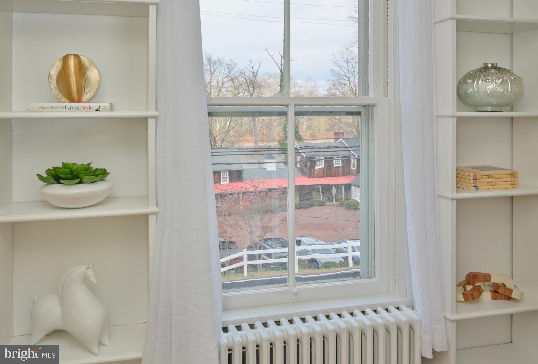 3697 River Road Lumberville, PA 18933 - Photo 18 of 26 Sunlit view through a charming window.