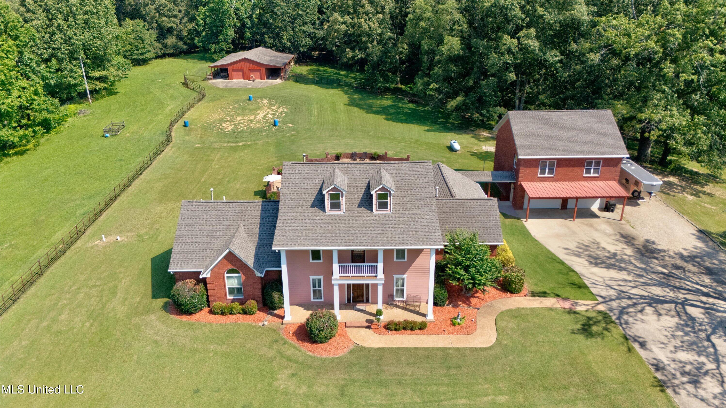 5054 Veazey Road Coldwater, MS 38618 - Photo 39 of 48 39-Drone-1