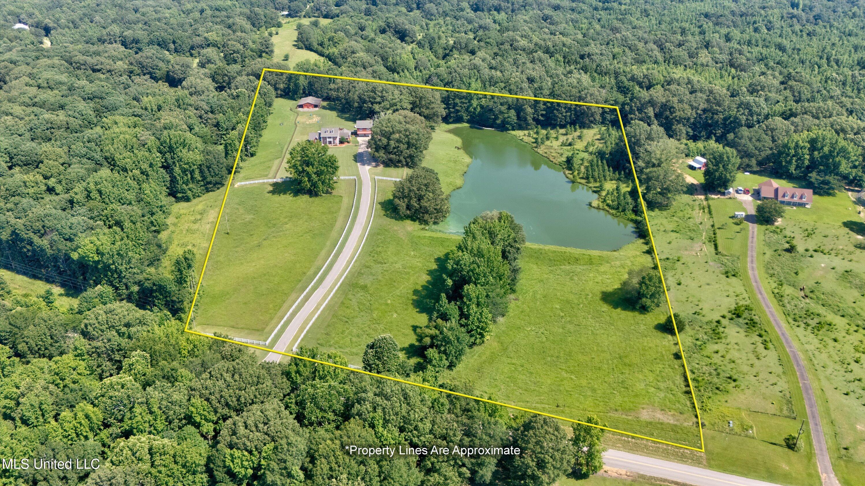 5054 Veazey Road Coldwater, MS 38618 - Photo 44 of 48 44-Drone-7