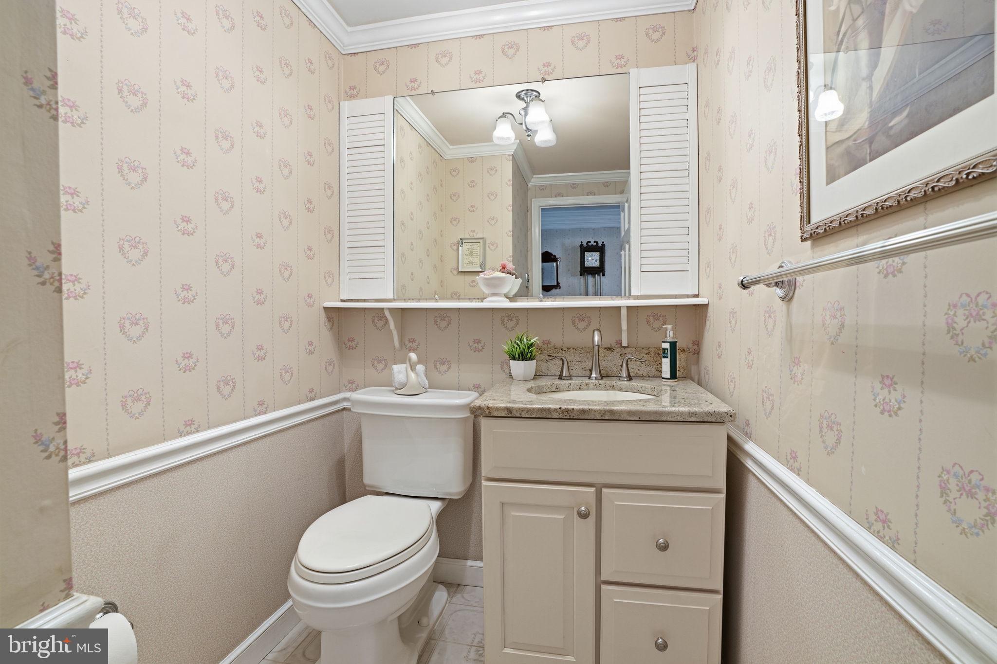 156 Rice Drive Morrisville, PA 19067 - Photo 15 of 37 Lower Level Powder Room